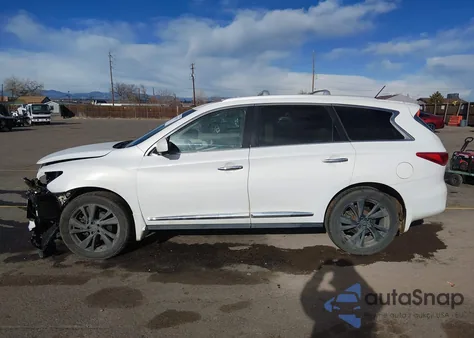 2013 Infiniti Jx35 z USA, uszkodzony, nr VIN 5N1AL0MM4DC316185